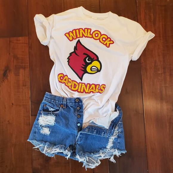Retro School Spirit Tee - Picture 1 of 5